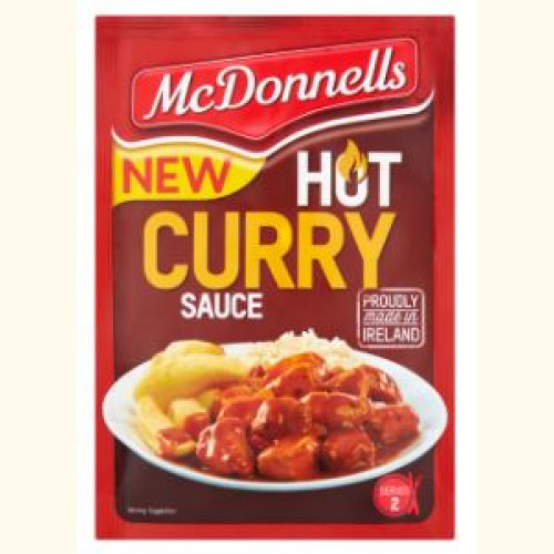 McDonnells Mild Curry Sauce Sachet Made in Ireland 50g Pack of 5